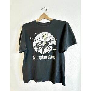 Disney The Nightmare Before Christmas Shirt Pumpkin King Jack Skellington Large
